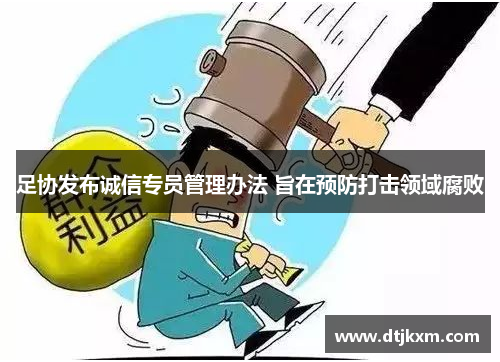 足协发布诚信专员管理办法 旨在预防打击领域腐败